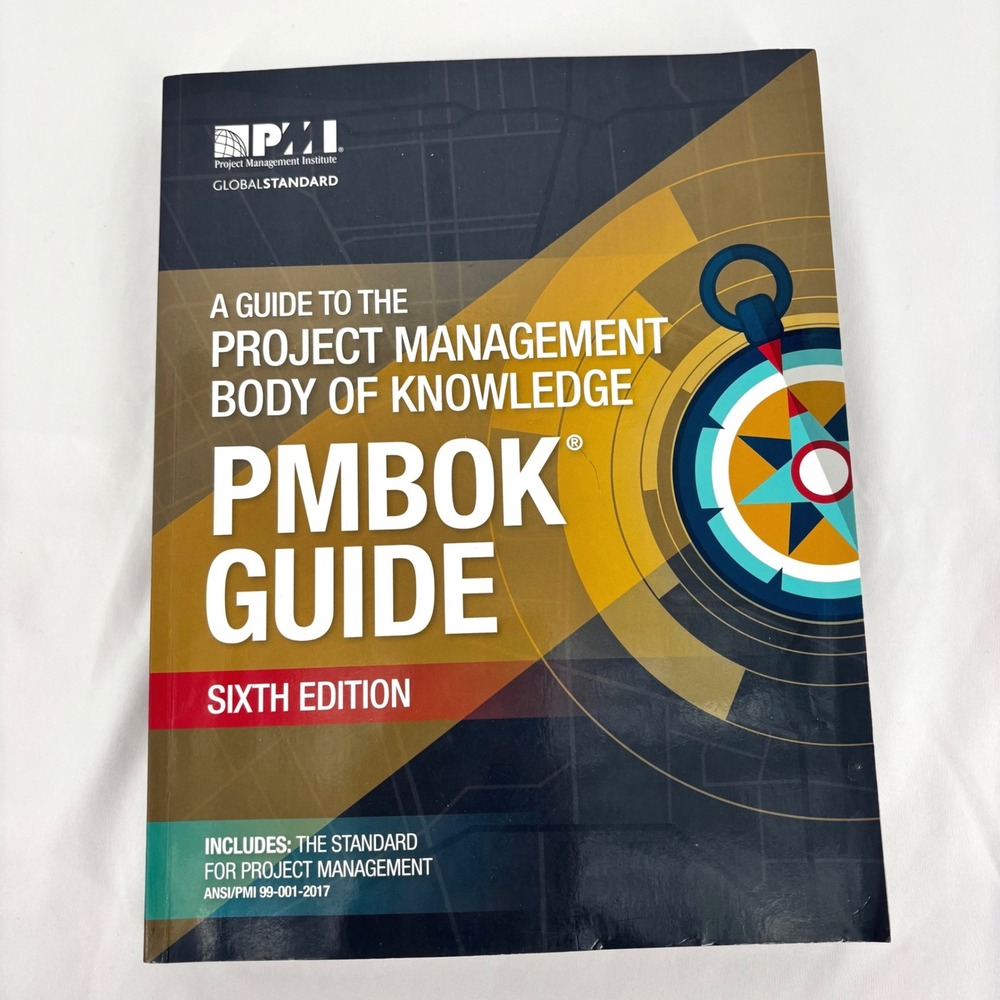 PMBOK Guide Sixth Edition Project Management Body of Knowledge PMI Paperback